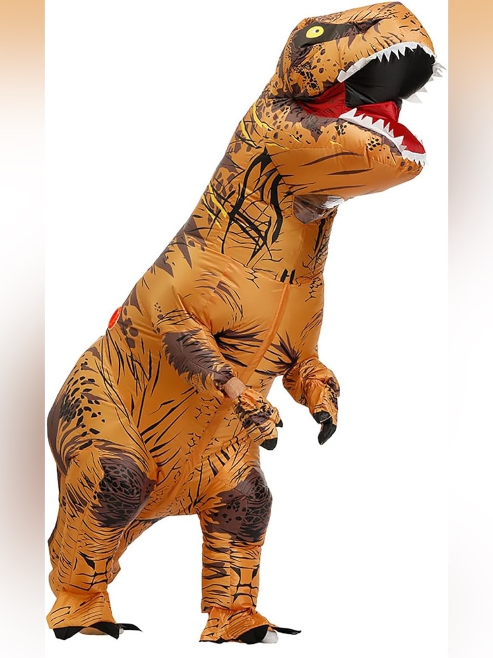 Funny Inflatable Dinosaur Costume for Adult and Kids,Blow Up Dinosaur adult size
